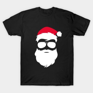 Funny Santa Claus with Sunglasses Christmas T-Shirt